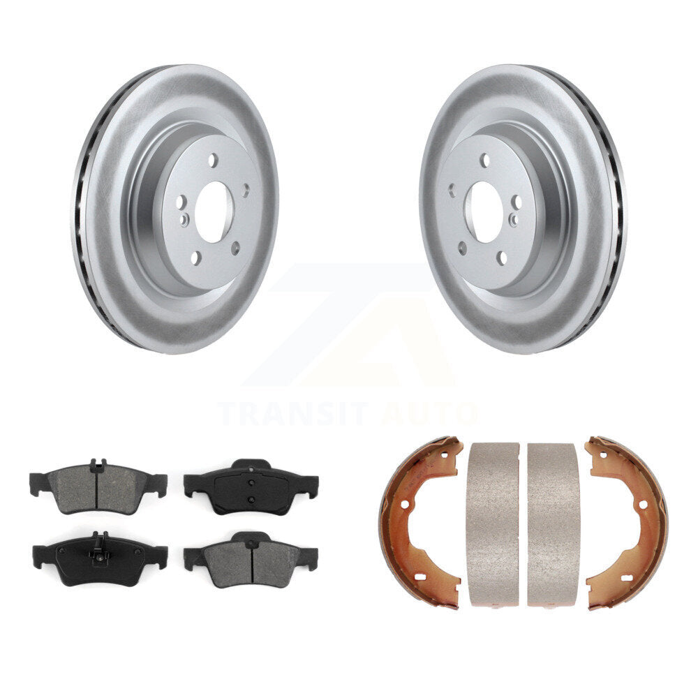 Coated Disc Rotors and Semi-Metallic Brake Pads Kit-KGS-103713 Kit.bestparts.ca