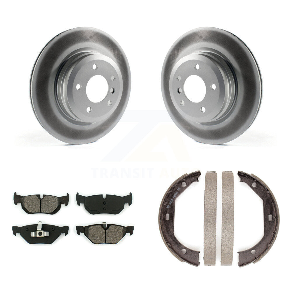 Coated Disc Rotors and Semi-Metallic Brake Pads Kit-KGS-103714