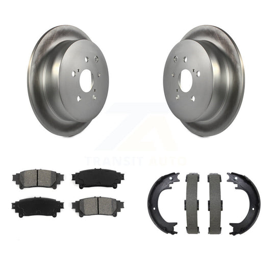 Coated Disc Rotors and Semi-Metallic Brake Pads Kit-KGS-103717