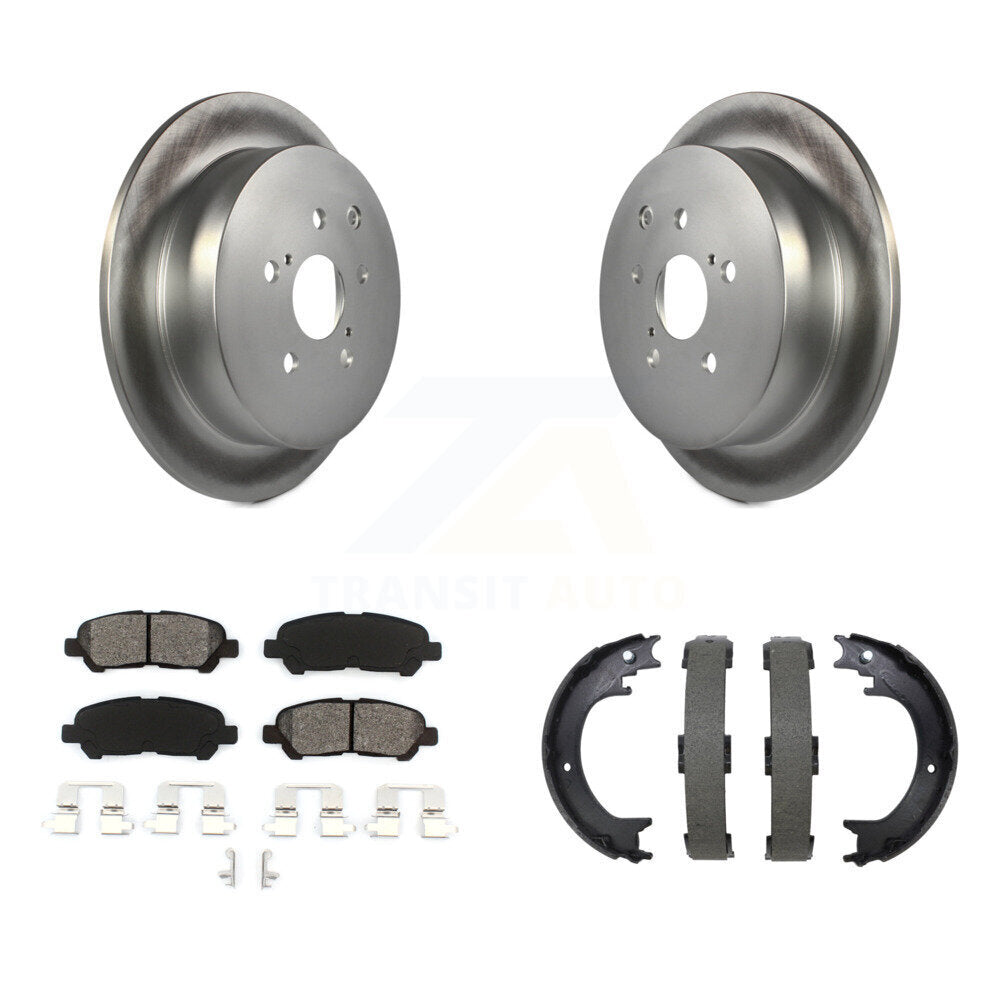 Coated Disc Rotors and Semi-Metallic Brake Pads Kit-KGS-103718 Kit.bestparts.ca