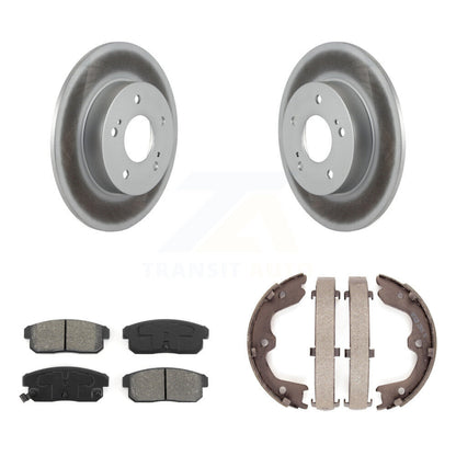 Coated Disc Rotors and Semi-Metallic Brake Pads Kit-KGS-103719