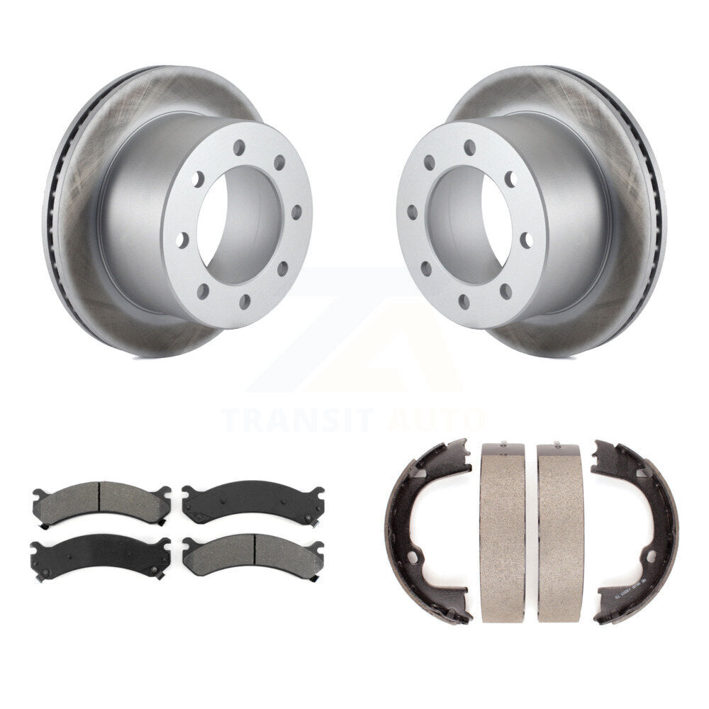 Coated Disc Rotors and Semi-Metallic Brake Pads Kit-KGS-103720 Kit.bestparts.ca