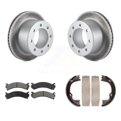 Coated Disc Rotors and Semi-Metallic Brake Pads Kit-KGS-103720
