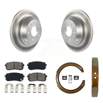 Coated Disc Rotors and Semi-Metallic Brake Pads Kit-KGS-103721