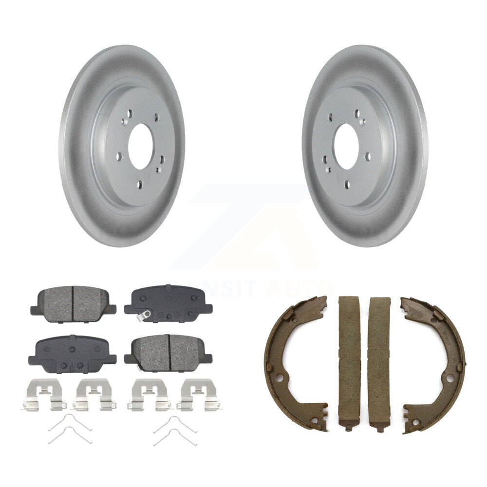 Disc Rotors and Semi-Metallic Brake Pads Kit-KGS-103722