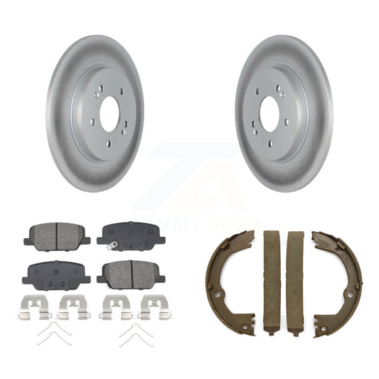 Disc Rotors and Semi-Metallic Brake Pads Kit-KGS-103722