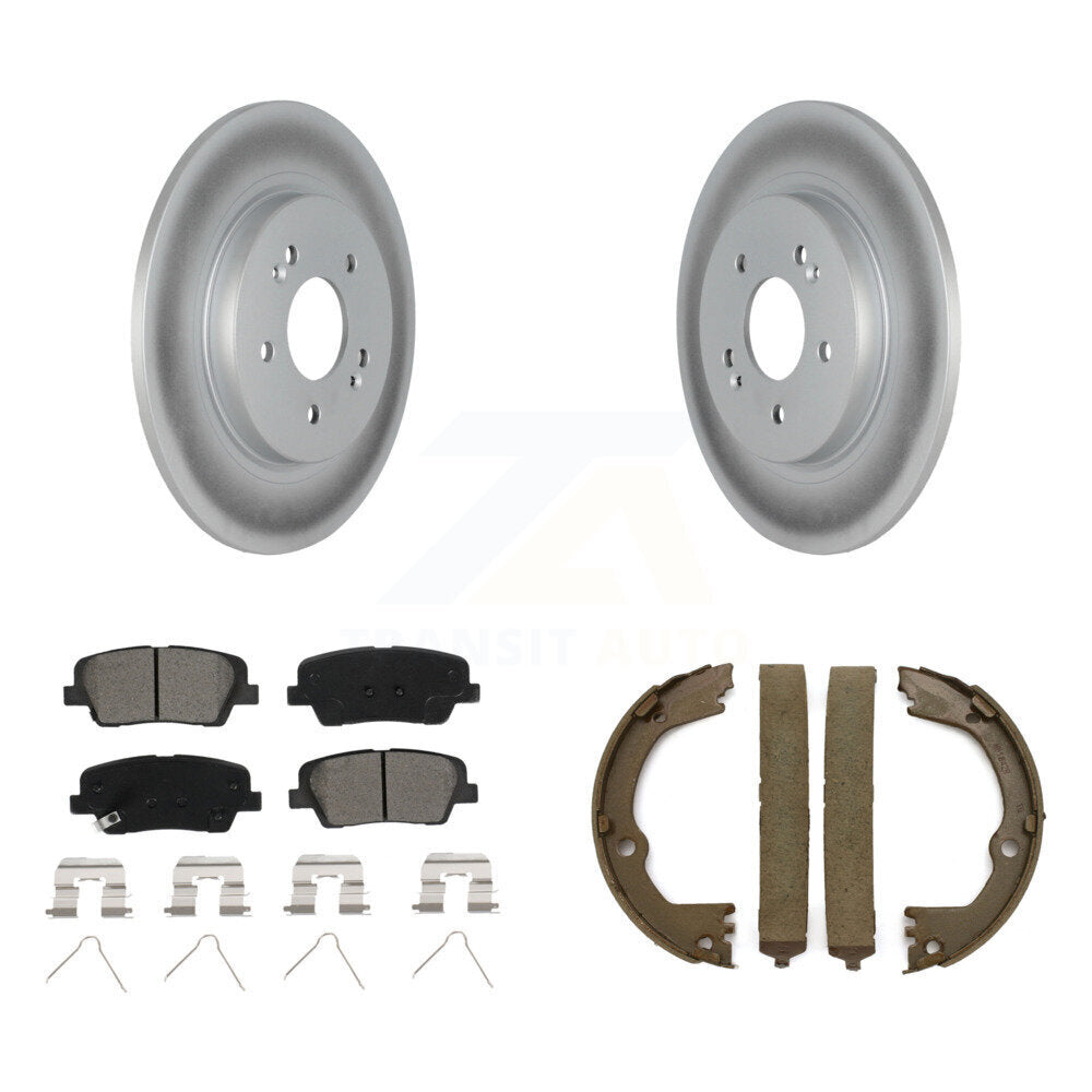 Disc Rotors and Semi-Metallic Brake Pads Kit-KGS-103723