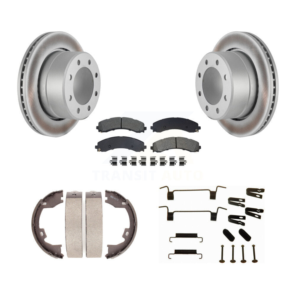 Coated Disc Rotors and Semi-Metallic Brake Pads Kit-KGS-103725 Kit.bestparts.ca