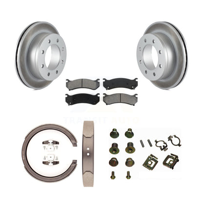 Coated Disc Rotors and Semi-Metallic Brake Pads Kit-KGS-103727
