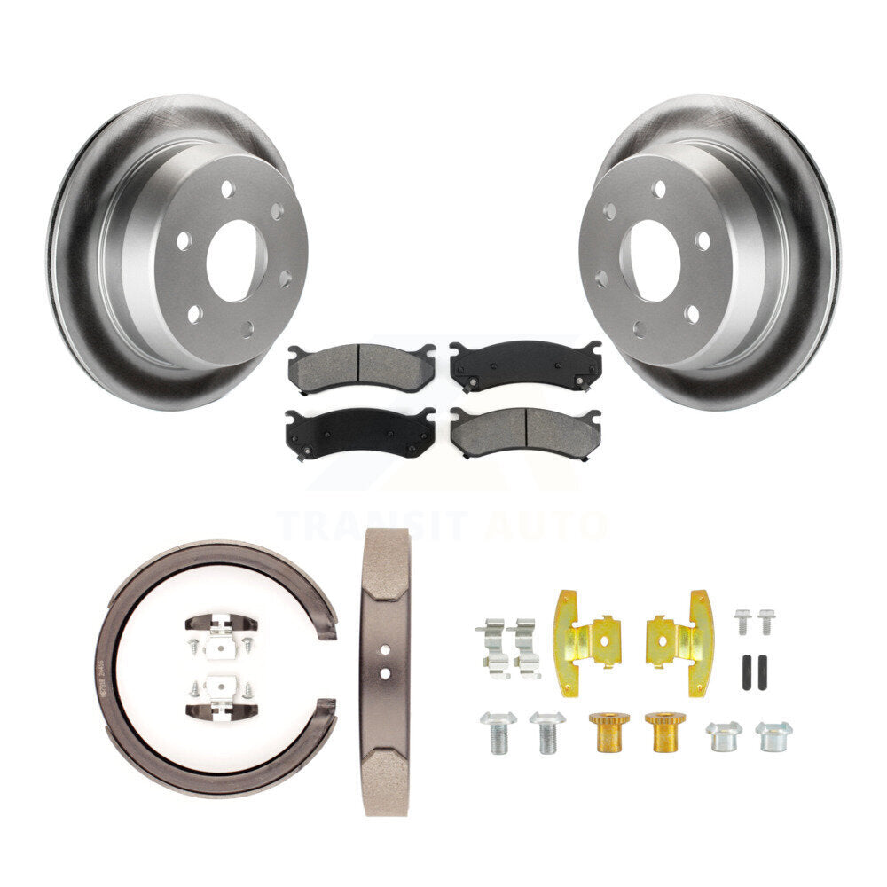 Coated Disc Rotors and Semi-Metallic Brake Pads Kit-KGS-103729 Kit.bestparts.ca
