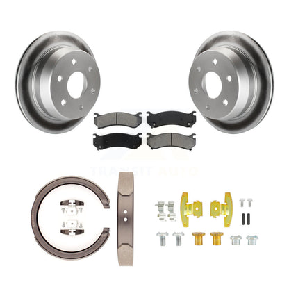 Coated Disc Rotors and Semi-Metallic Brake Pads Kit-KGS-103729