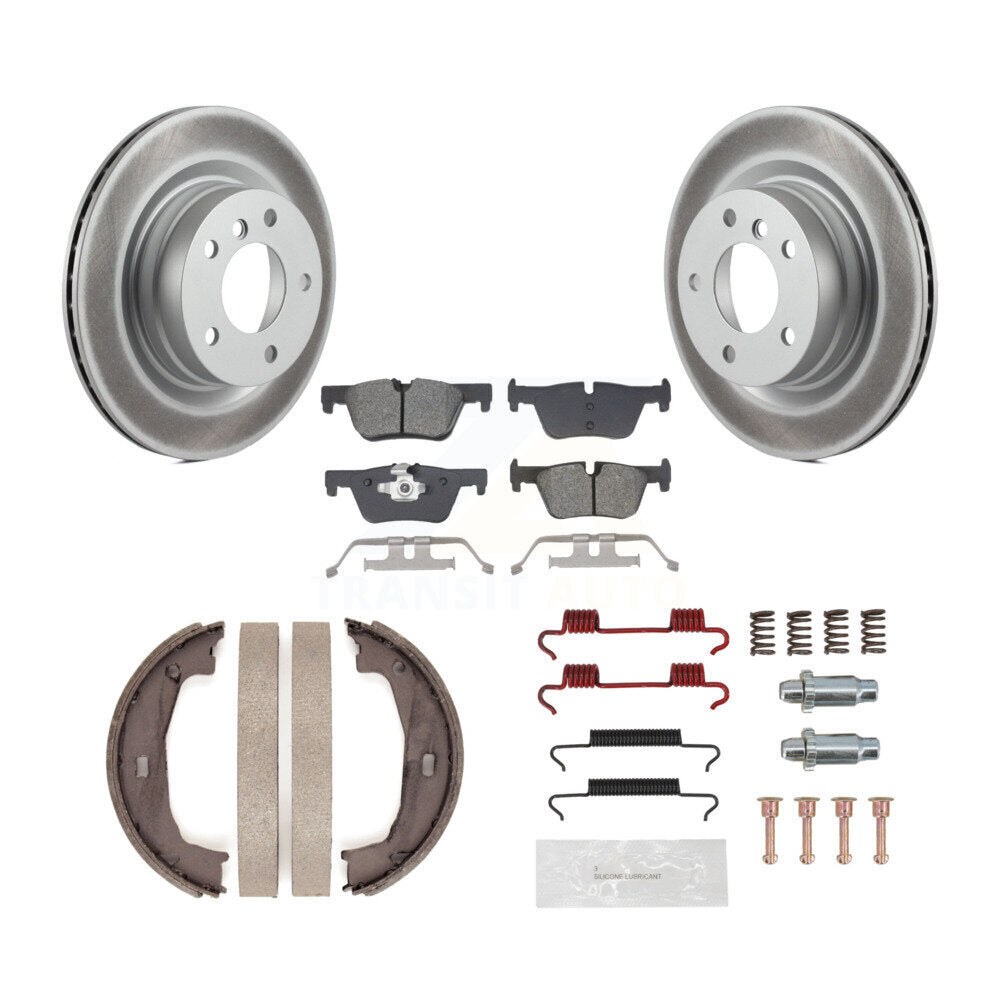 Coated Disc Rotors and Semi-Metallic Brake Pads Kit-KGS-103735