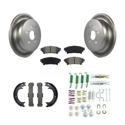 Coated Disc Rotors and Semi-Metallic Brake Pads Kit-KGS-103738