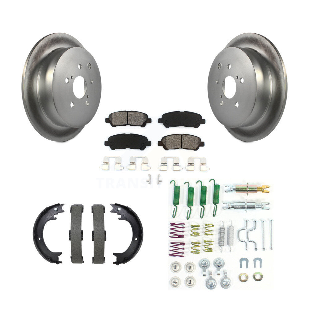 Coated Disc Rotors and Semi-Metallic Brake Pads Kit-KGS-103739