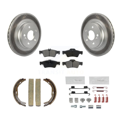 Coated Disc Rotors and Semi-Metallic Brake Pads Kit-KGS-103741