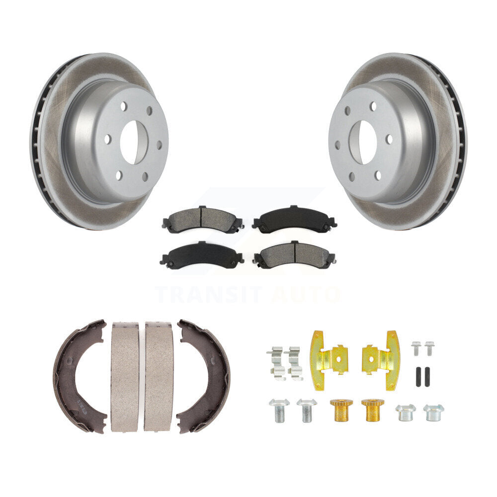 Coated Disc Rotors and Semi-Metallic Brake Pads Kit-KGS-103744 Kit.bestparts.ca