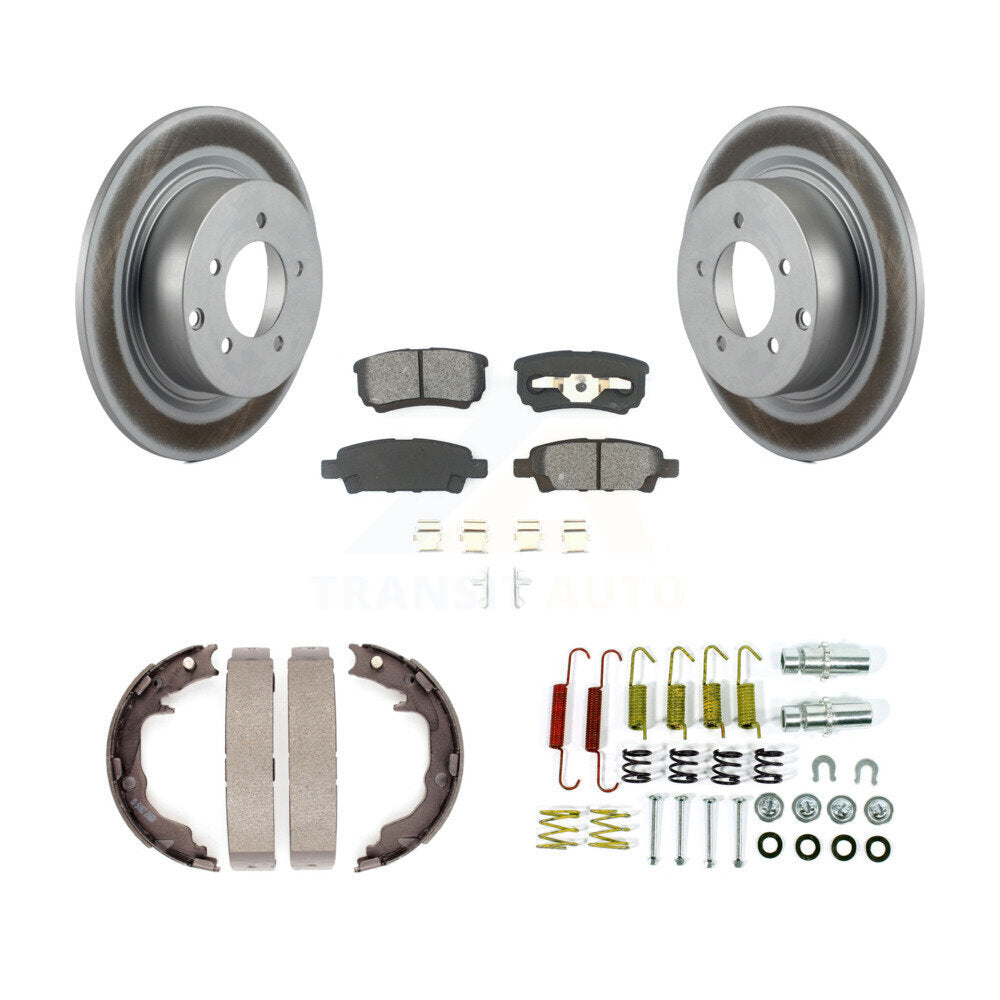 Coated Disc Rotors and Semi-Metallic Brake Pads Kit-KGS-103746 Kit.bestparts.ca