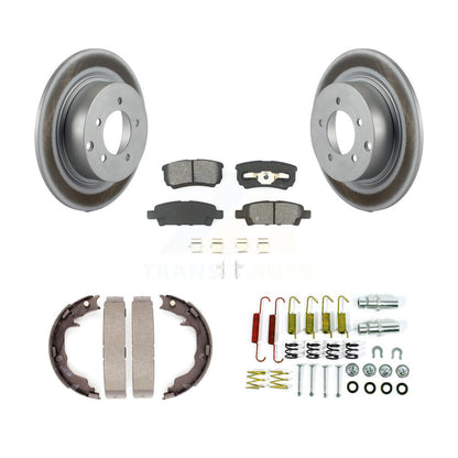 Coated Disc Rotors and Semi-Metallic Brake Pads Kit-KGS-103746