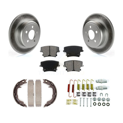 Coated Disc Rotors and Semi-Metallic Brake Pads Kit-KGS-103747