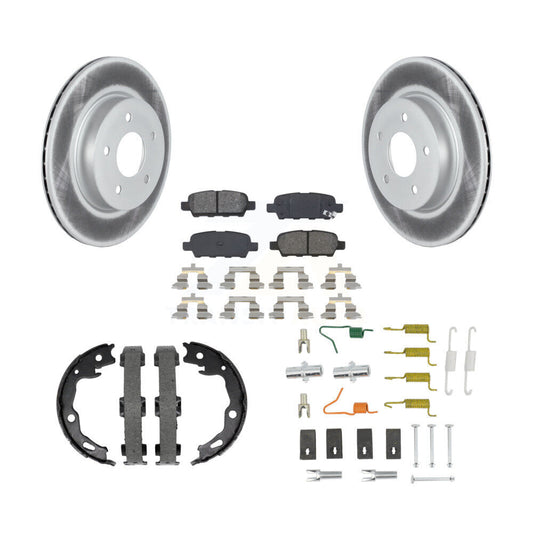 Disc Rotors and Semi-Metallic Brake Pads Kit-KGS-103749