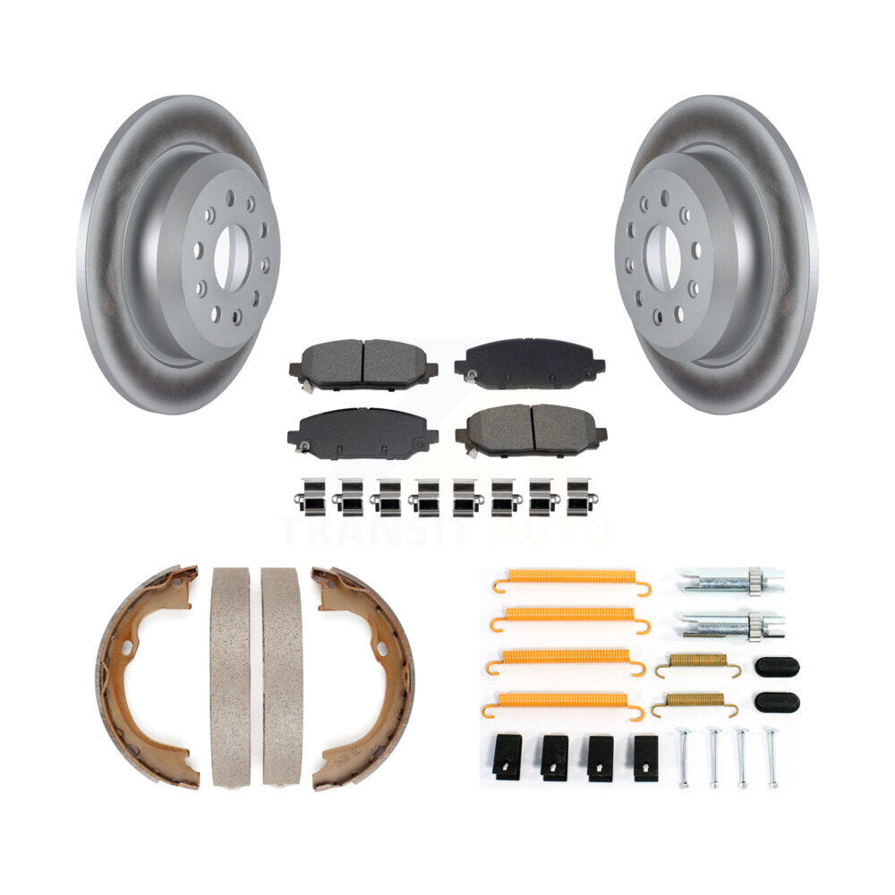 Disc Rotors and Semi-Metallic Brake Pads Kit-KGS-103752