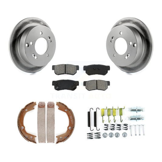 Coated Disc Rotors and Semi-Metallic Brake Pads Kit-KGS-103756