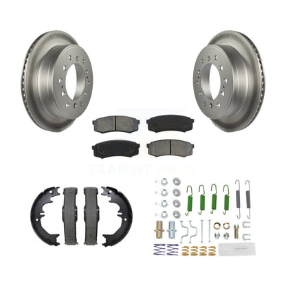 Coated Disc Rotors and Semi-Metallic Brake Pads Kit-KGS-103759