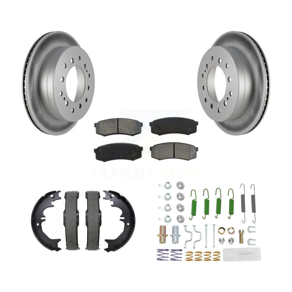 Coated Disc Rotors and Semi-Metallic Brake Pads Kit-KGS-103760 Kit.bestparts.ca