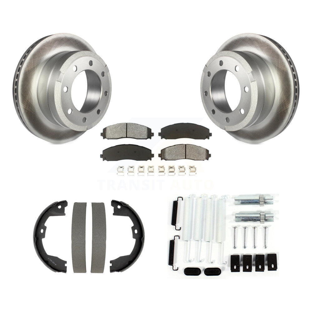 Coated Disc Rotors and Semi-Metallic Brake Pads Kit-KGS-103762 Kit.bestparts.ca