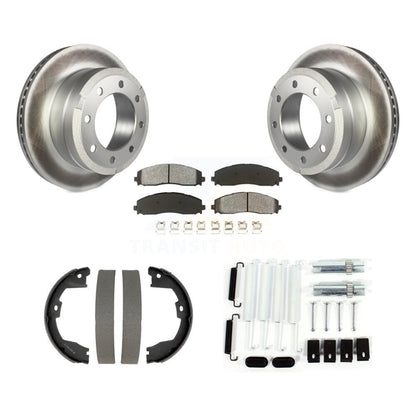 Coated Disc Rotors and Semi-Metallic Brake Pads Kit-KGS-103762