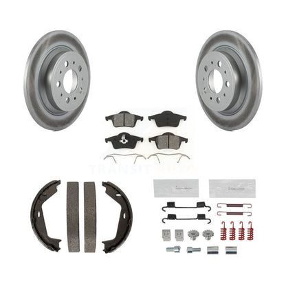 Coated Disc Rotors and Semi-Metallic Brake Pads Kit-KGS-103769