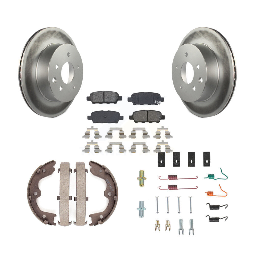 Coated Disc Rotors and Semi-Metallic Brake Pads Kit-KGS-103770 Kit.bestparts.ca