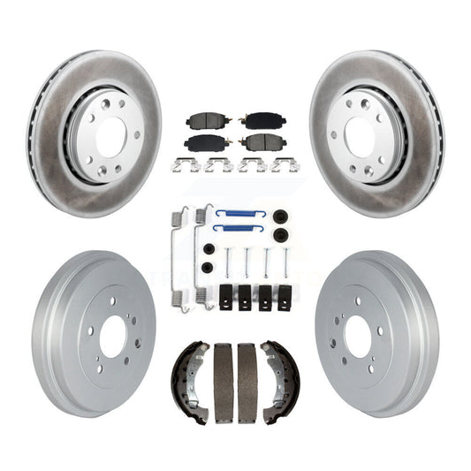 Disc Rotors and Semi-Metallic Brake Pads Kit-KGS-103776