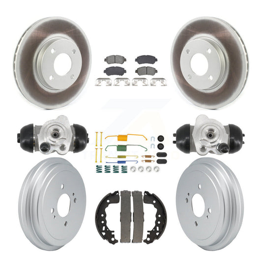 Coated Disc Rotors and Semi-Metallic Brake Pads Kit-KGS-103785