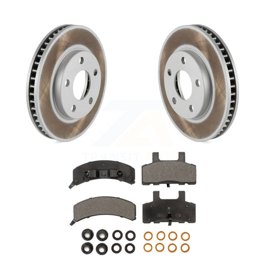 Coated Disc Rotors and Ceramic Brake Pads Kit-KGT-100004 - Kit.bestparts.ca