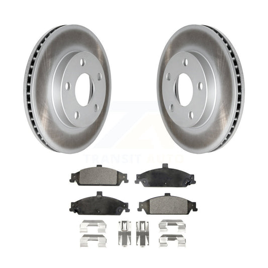 Coated Disc Rotors and Ceramic Brake Pads Kit-KGT-100008 - Kit.bestparts.ca