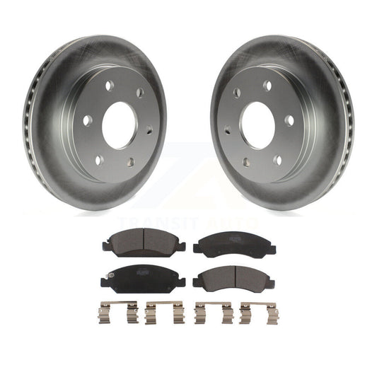 Coated Disc Rotors and Ceramic Brake Pads Kit-KGT-100010 - Kit.bestparts.ca