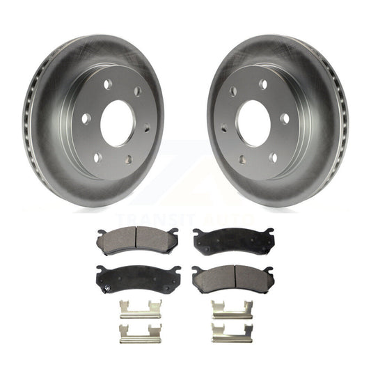 Coated Disc Rotors and Ceramic Brake Pads Kit-KGT-100012 - Kit.bestparts.ca