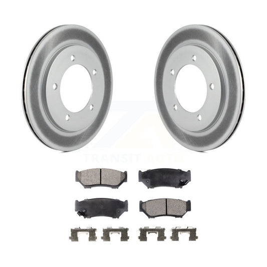 coated disc rotors and ceramic brake pads-kgt-100014 - Kit.bestparts.ca