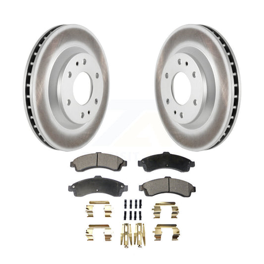Coated Disc Rotors and Ceramic Brake Pads Kit-KGT-100017 - Kit.bestparts.ca