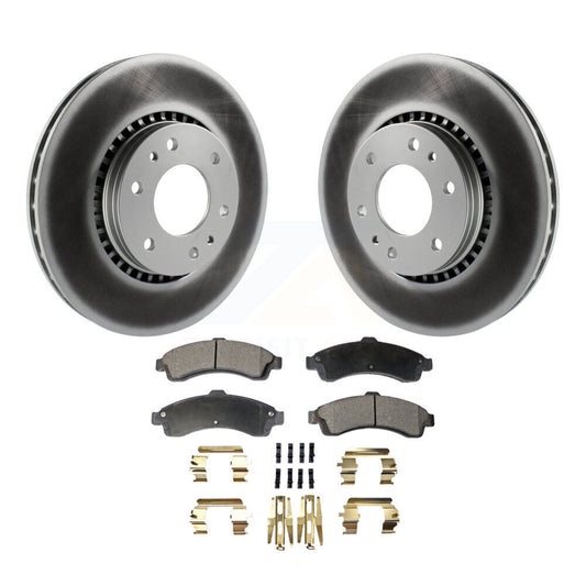 coated disc rotors and ceramic brake pads-kgt-100019 - Kit.bestparts.ca