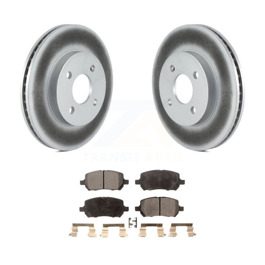 Coated Disc Rotors and Ceramic Brake Pads Kit-KGT-100023 - Kit.bestparts.ca