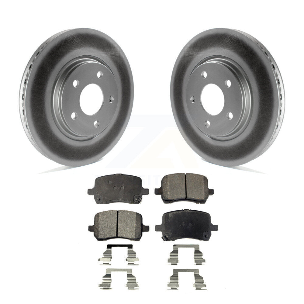 Coated Disc Rotors and Ceramic Brake Pads Kit-KGT-100024 - Kit.bestparts.ca