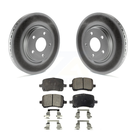 Coated Disc Rotors and Ceramic Brake Pads Kit-KGT-100024 - Kit.bestparts.ca