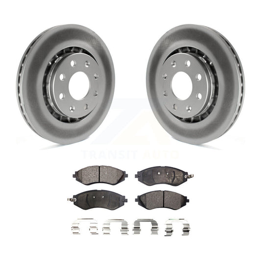 Coated Disc Rotors and Ceramic Brake Pads Kit-KGT-100028 - Kit.bestparts.ca