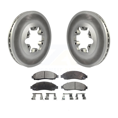 coated disc rotors and ceramic brake pads-kgt-100029 - Kit.bestparts.ca