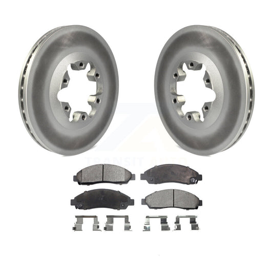 coated disc rotors and ceramic brake pads-kgt-100029 - Kit.bestparts.ca