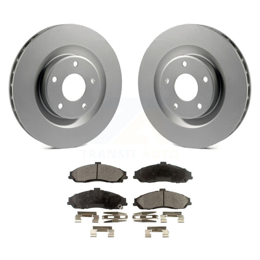 Coated Disc Rotors and Ceramic Brake Pads Kit-KGT-100032 - Kit.bestparts.ca