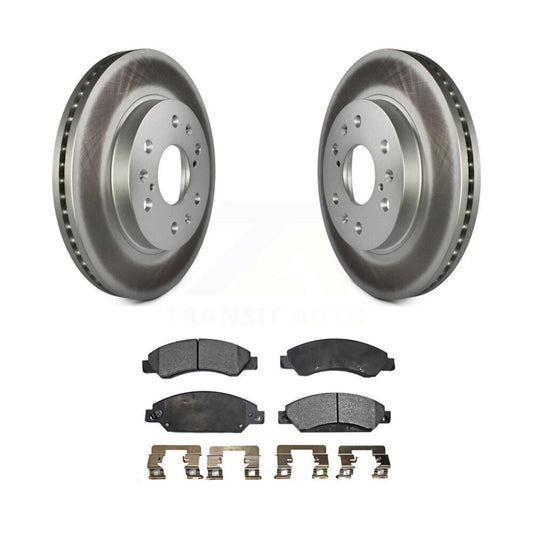Coated Disc Rotors and Ceramic Brake Pads Kit-KGT-100034 - Kit.bestparts.ca