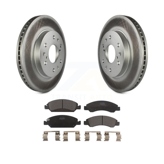 Coated Disc Rotors and Ceramic Brake Pads Kit-KGT-100035 - Kit.bestparts.ca